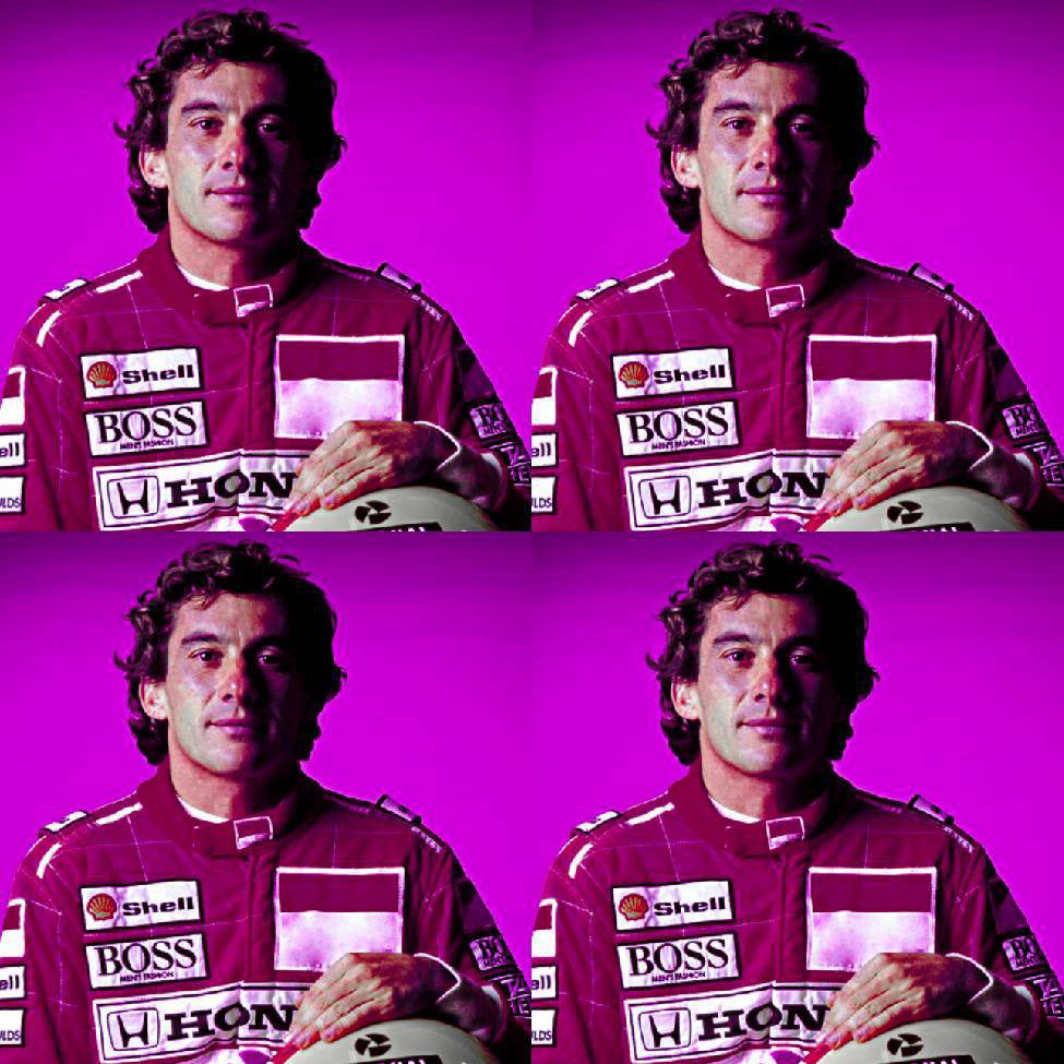 Feliz día de los senna morados!