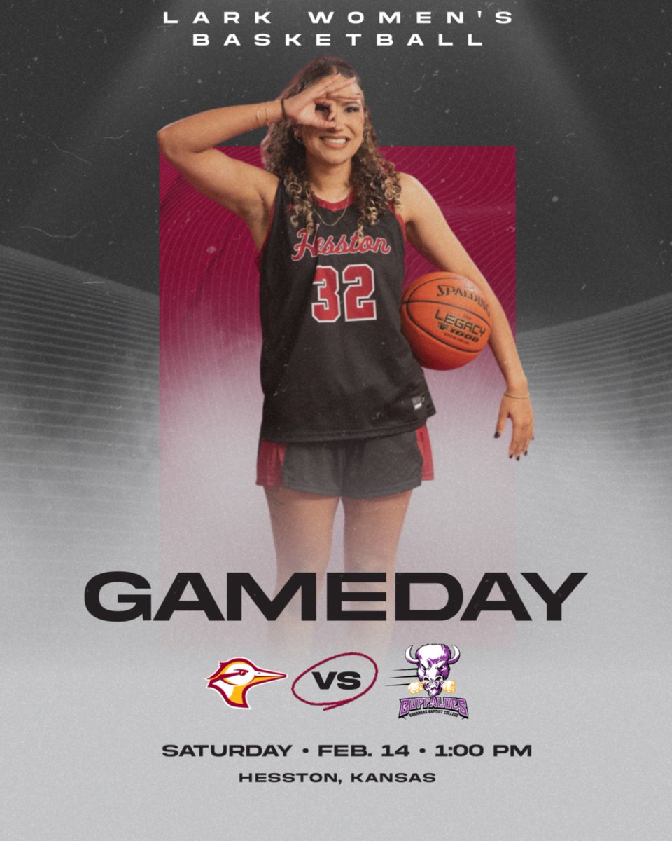 GoLarks's tweet image. It's Game Day!
🏀 vs Arkansas Baptist College
📍 - Hesston, Kan.
⏰ - 1:00 PM
📺 - hclarks.com/watchlive
