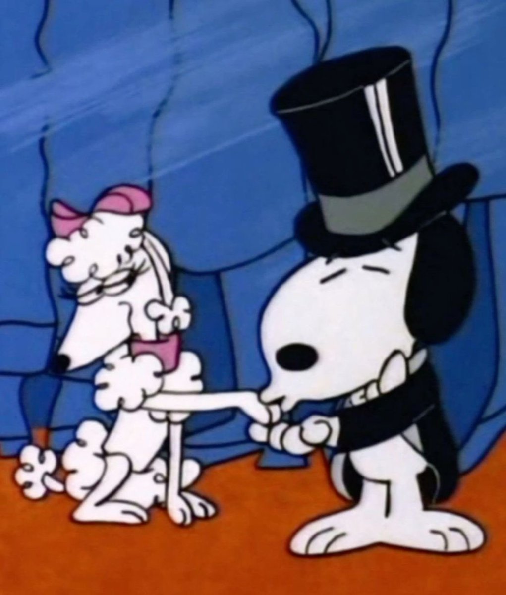 DailySnoopys's tweet image. he's such a gentleman