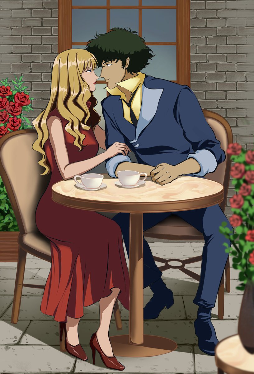 LucyGuusi's tweet photo. Happy Valentine Day, Julia and Spike https://t.co/v44hi6lTQc