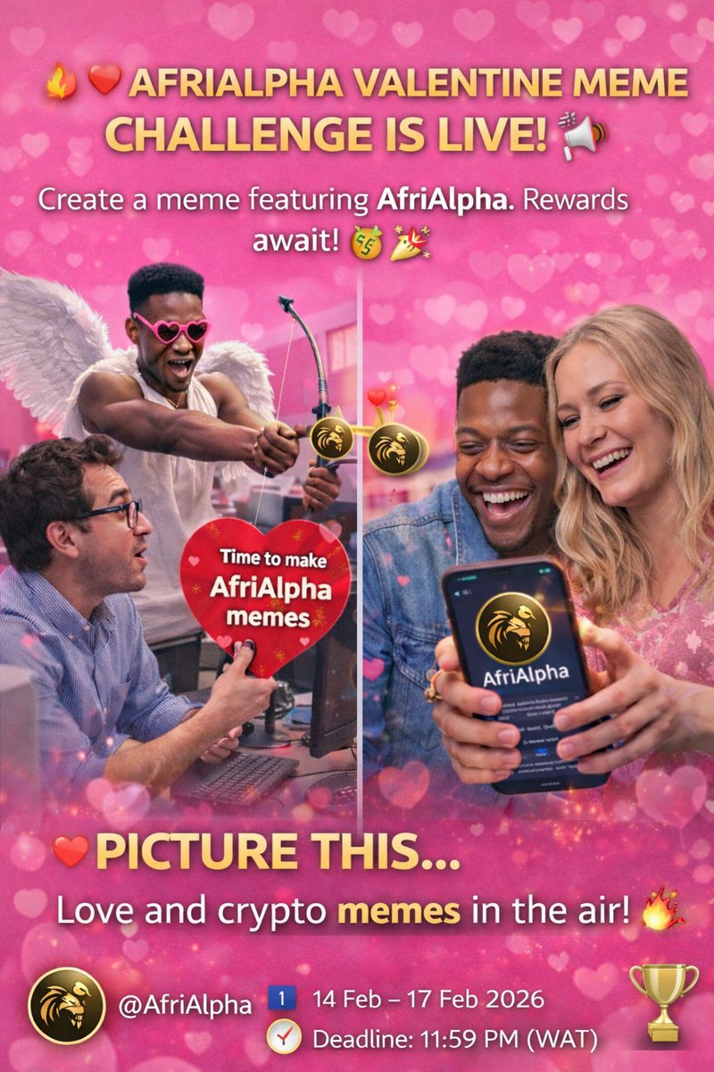 <a href="/AfriAlpha/">AfriAlpha</a>  <a href="/Uthmankhan_/">Uthman Khan</a> 
#AfriAlphaValentine2026 season of love