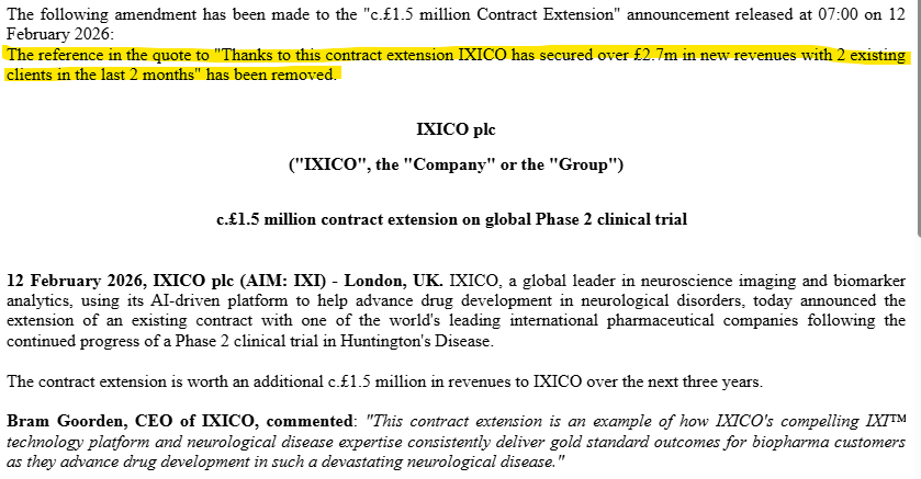 F15JCM's tweet image. ⬇️1.3% this week ⬇️1.5% YTD 💰8.1%

Weakness among larger positions #ELIX &amp;amp; #OTB taking its toll ☹️ #IXI management's inability to understand its own order book is hardly inspiring 🙄