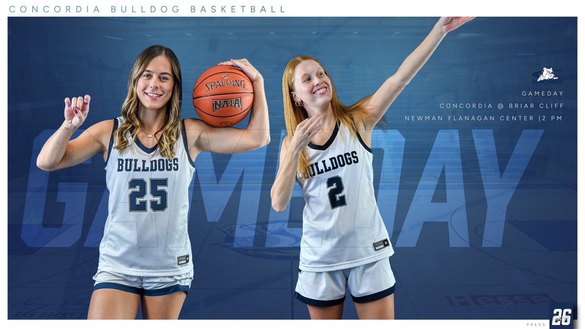 🏀 GAMEDAY! 🏀

(11) <a href="/CUNEwbb/">Concordia-NE WBB</a> @ Briar Cliff

🕐 2 PM
📍 Newman Flanagan Center (Sioux Center, IA)
📻 ruralradio.com/maxcountry/
📺 gpacnetwork.com
📊 naiastats.prestosports.com/sports/wbkb/20…