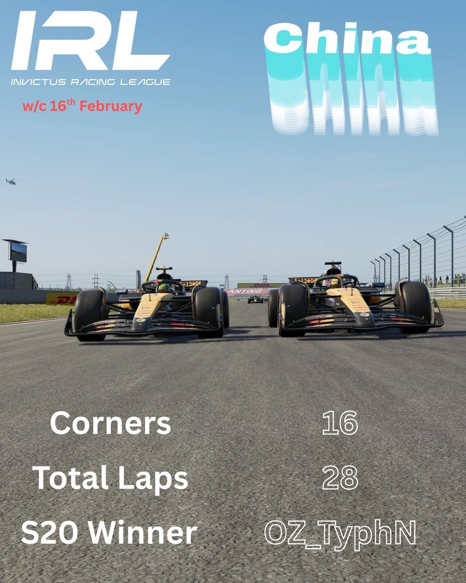 Invictus Racing League tweet media