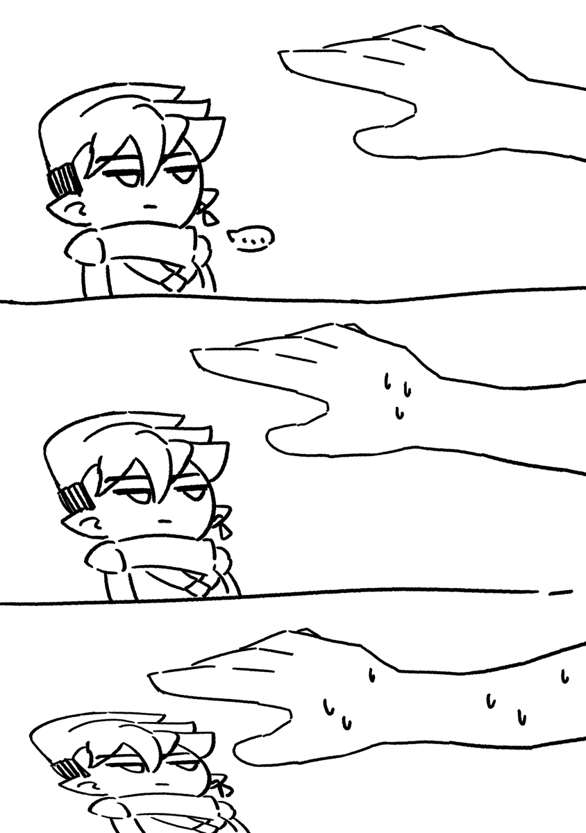 流れてきたミームで描きたくなった。
やんわり拒否アラ