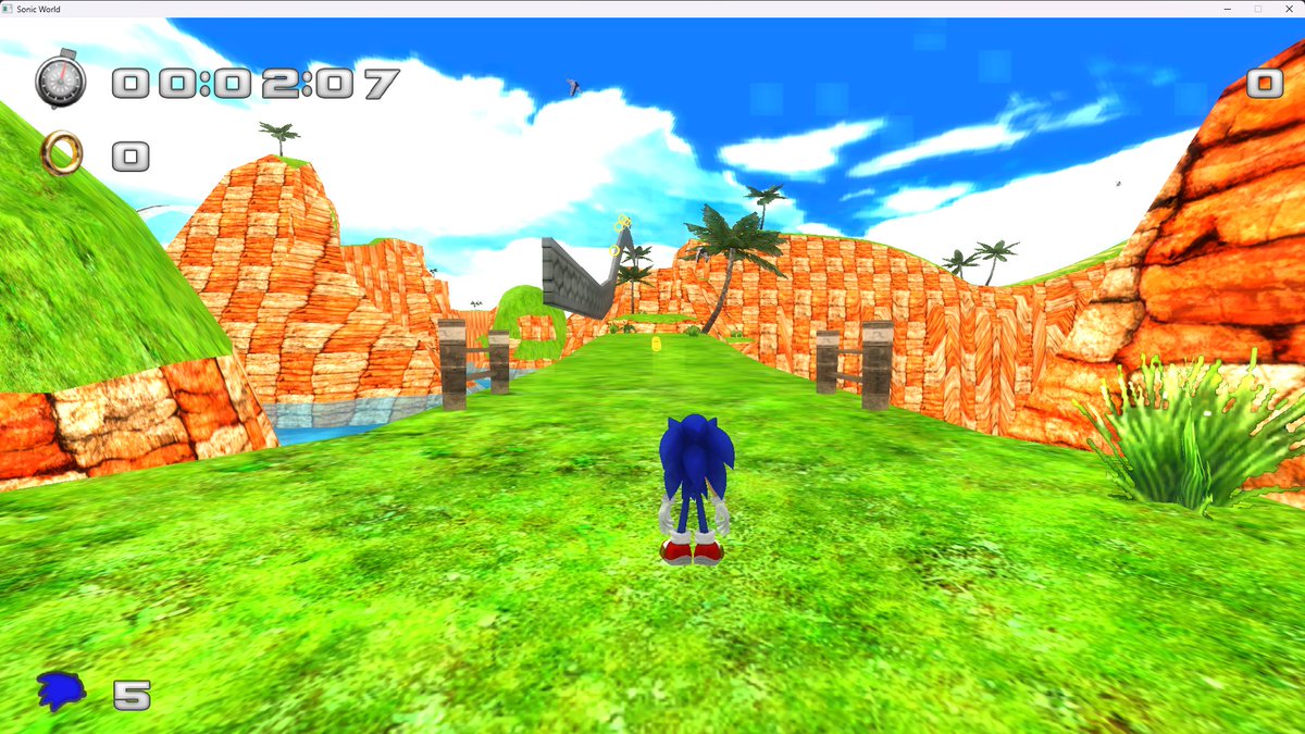 Sonic World DX tweet media