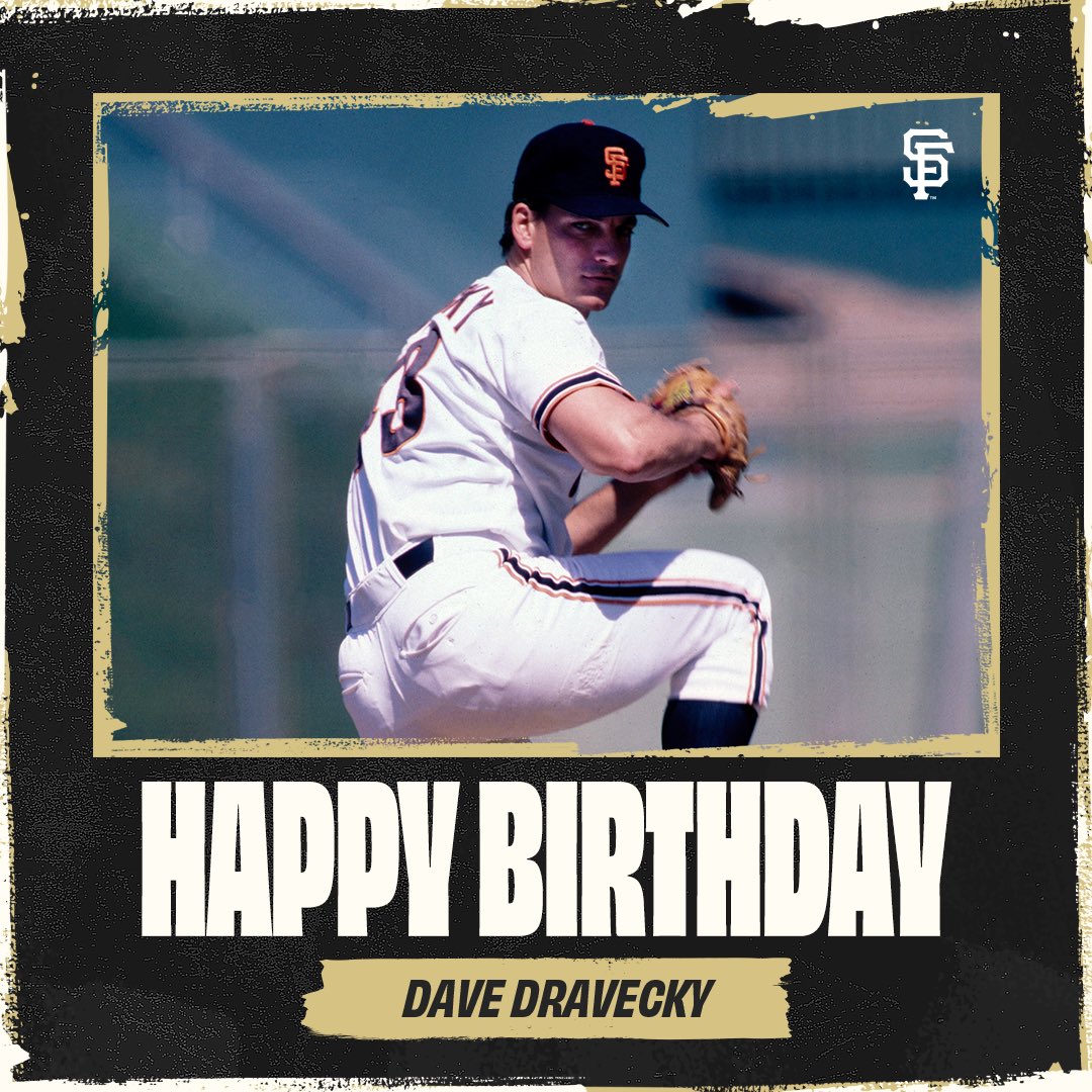 Celebrating #ForeverGiant Dave Dravecky! 🎂