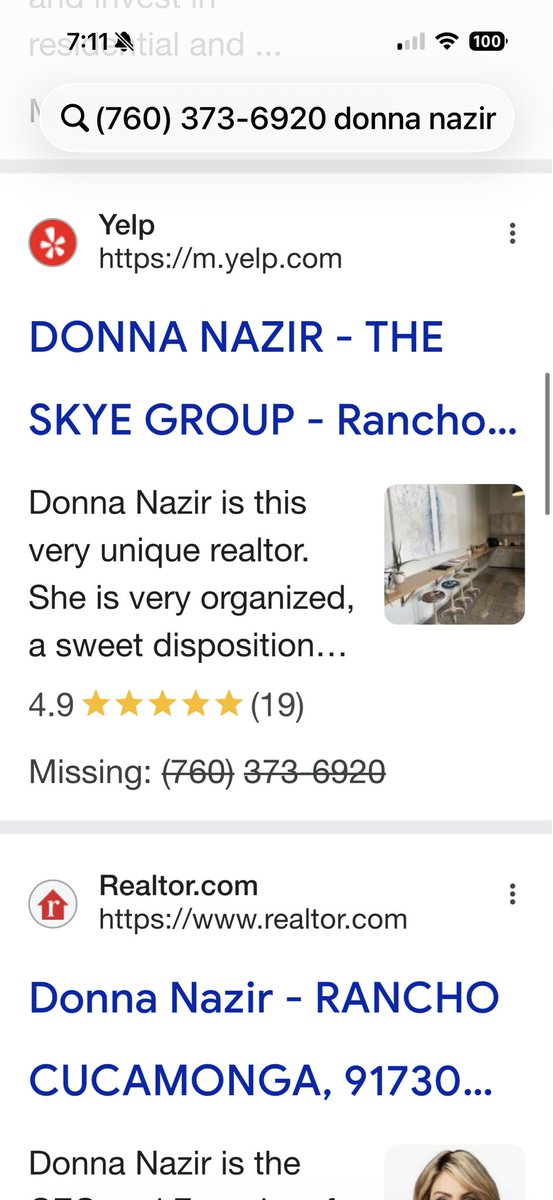 donna62595246's tweet photo. @GoogleMyBiz URGENT: My Real Estate Business Profile is stuck in a verification loop. The system is forcing a code to (760) 373-6920, which is a DEAD/DISCONNECTED line.
I cannot access this number. I suspect competitor sabotage on my listing. Please assist immediately.
All of my online profiles show the dead number as missing because it’s not mine.