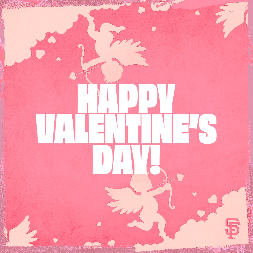 Happy Valentine’s Day, #SFGiants fans! 🧡