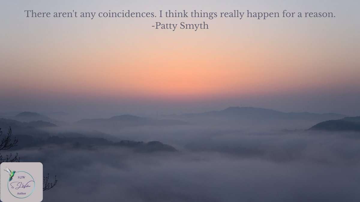 There aren't any coincidences. I think things really happen for a reason. - Patty Smyth

authorsjwalker.com
#raiseyourvibration #spiritual #innerguidance