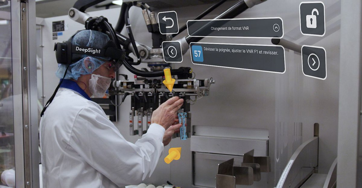 ChEnected's tweet image. Smart glasses enable rapid knowledge capture in factories bit.ly/3MzGNGK #AugmentedReality #AI