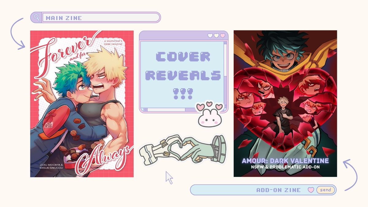 Forever And For Always: A DkBk Valentines Zine tweet media