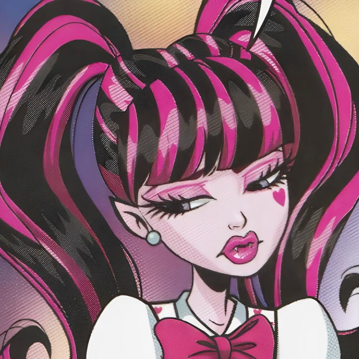 bearberryvee's tweet photo. happy birthday to draculaura ♡ https://t.co/uwHQ8gY3cF