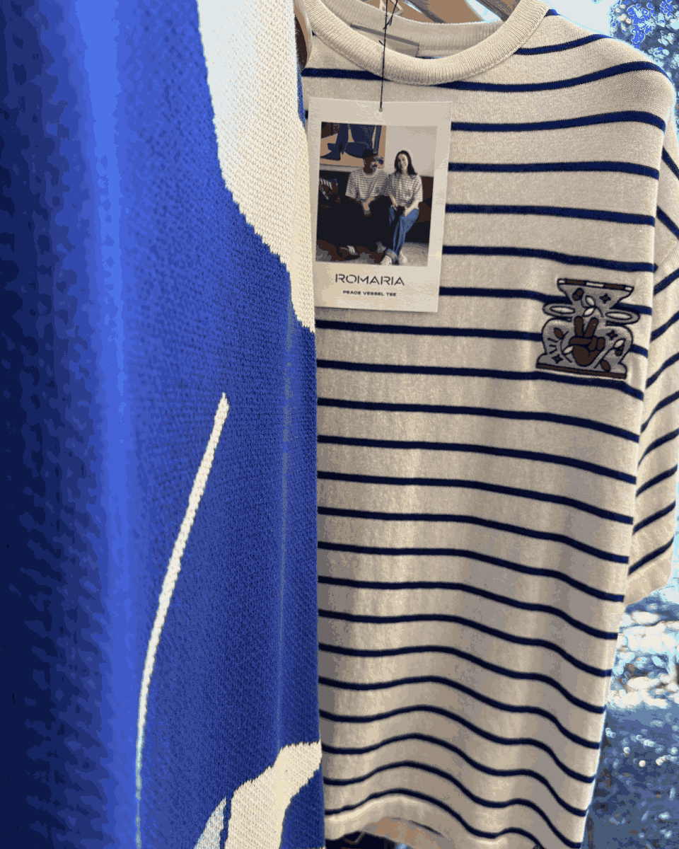 safashionweek's tweet photo. Two beloved sister brands - Smtng Good Studio and Romaria Knitwear - are weaving the way forward.
Different expressions. One shared language.
#SomethingGoodStudio #RomariaKnitwear #SAFW #SAFWSS26Hybrid https://t.co/ZEzIJ4fTKp