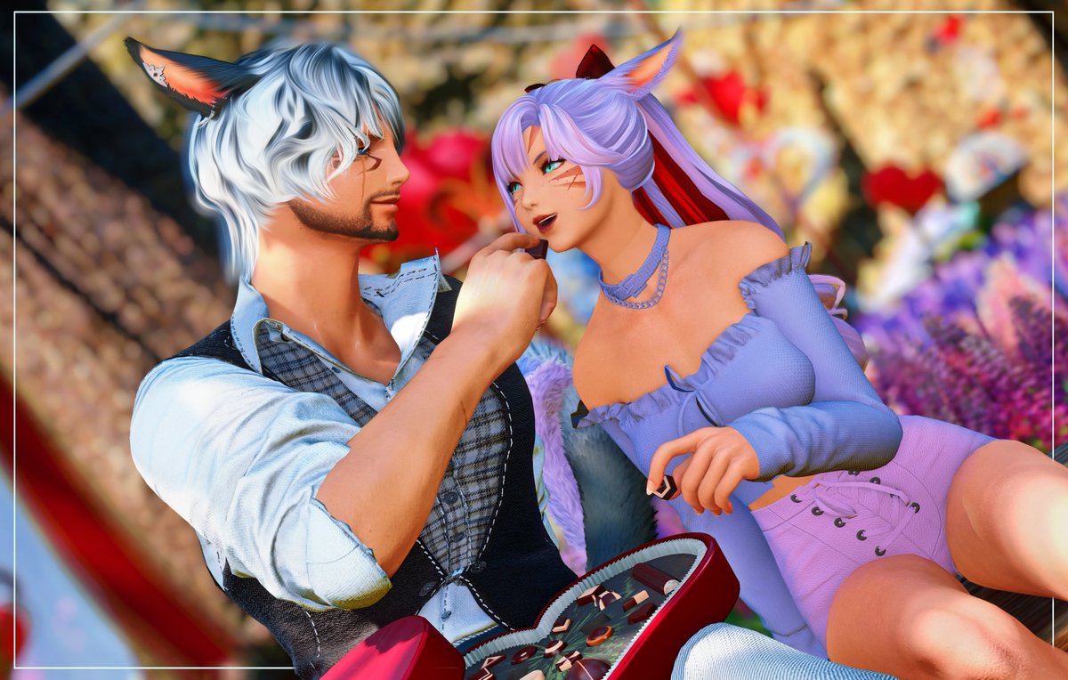 Sharing chocolates with <a href="/nikkarooart/">🌻Fiore Reyes🌻aka nikka!🌟💫</a> on Valentione's Day.