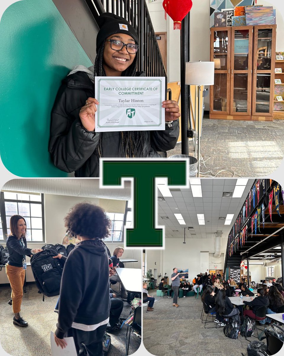 🎓✨ 63 freshman students at Tech proudly celebrated their commitment to earning the Indiana College Core Early College Signing Day Celebration!
This milestone marks the beginning of We are incredibly proud of these young scholars! #EarlyCollege #CollegeBound