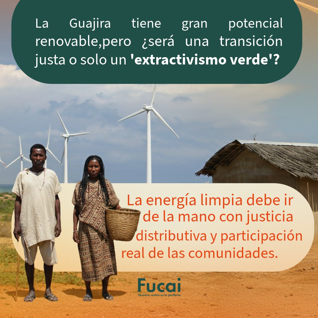 ❄️ El mundo se congela y el Sur Global se pregunta: ¿A qué costo mantenemos la comodidad de unos pocos? La transición energética debe ser justa, sin extractivismo verde y con responsabilidad histórica. ¡El futuro será justo o no será! 🌍✊

🔗 Link en BIO.

#FUCAI 🧡