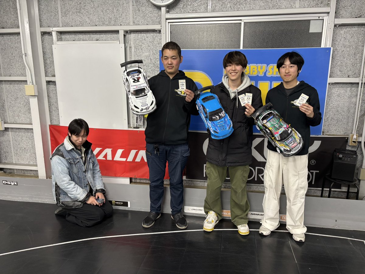 さかりくカップ速報！D1クラス総合優勝カガワ選手‼️