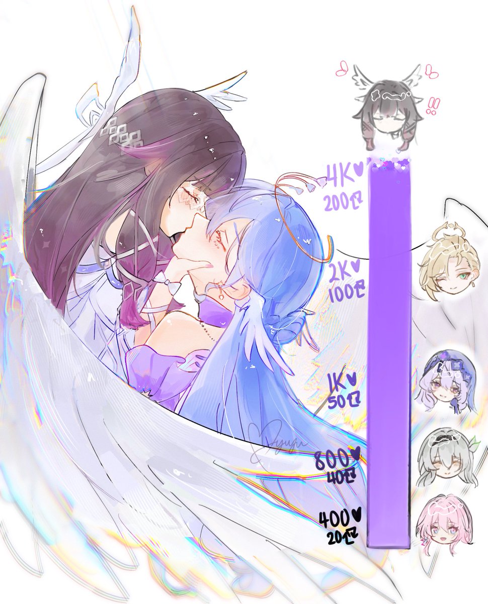 happy valentines day with angel yuri~~
#Columbina #Robin #HonkaiStarRail