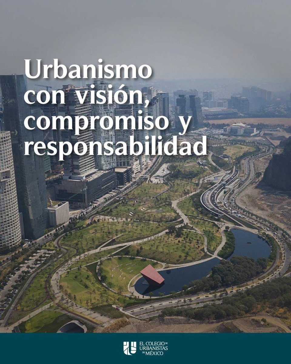 El Colegio de Urbanistas de México tweet media