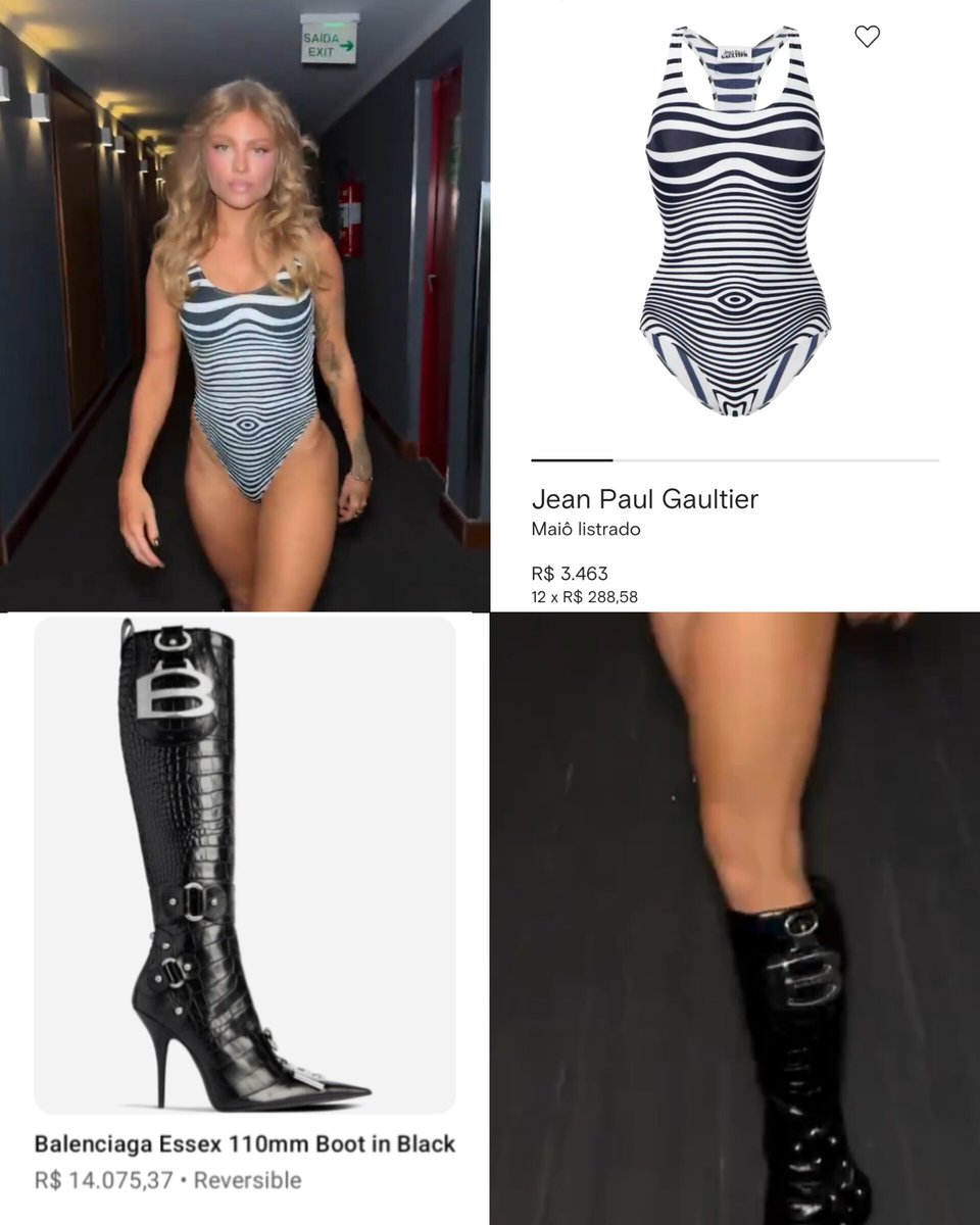 luisasbr's tweet image. RAINHA! Look usado hoje por Luísa Sonza no show do Camarote Mar está avaliado em mais de R$ 17 mil.