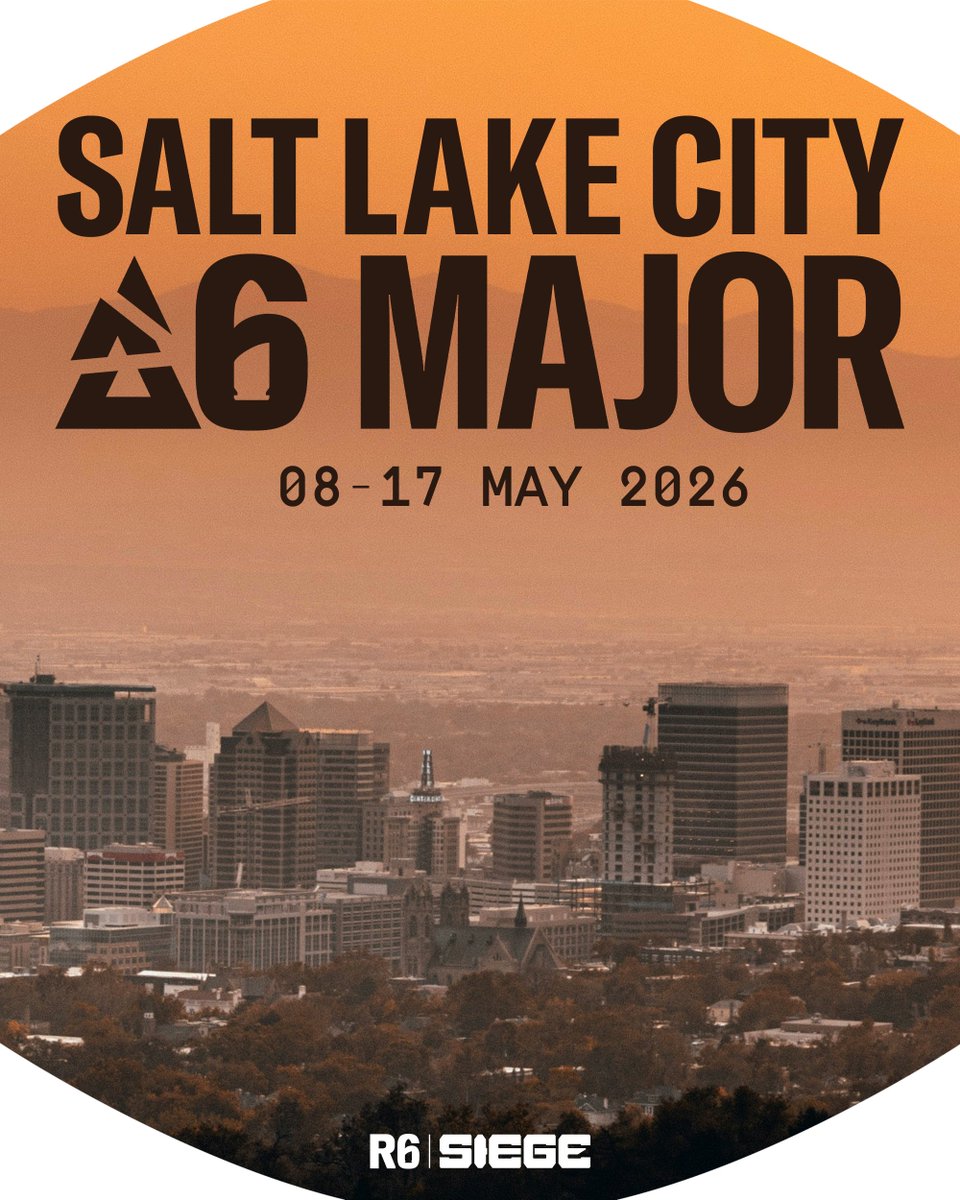 The May Major will be held in the mountainous scenery of Salt Lake City, Utah 🇺🇸