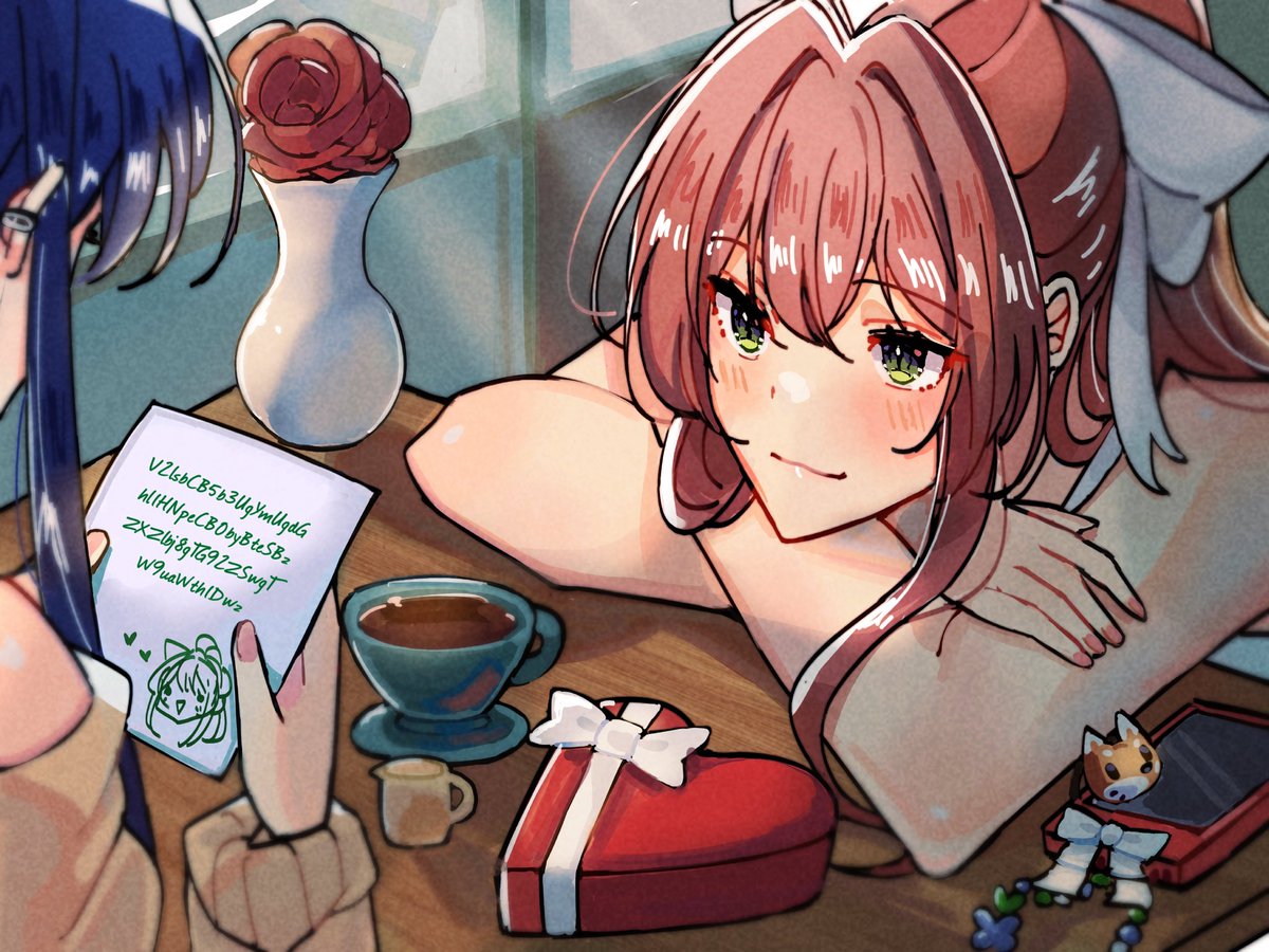 Happy Valentine’s Day 🍫💚
「1/2」