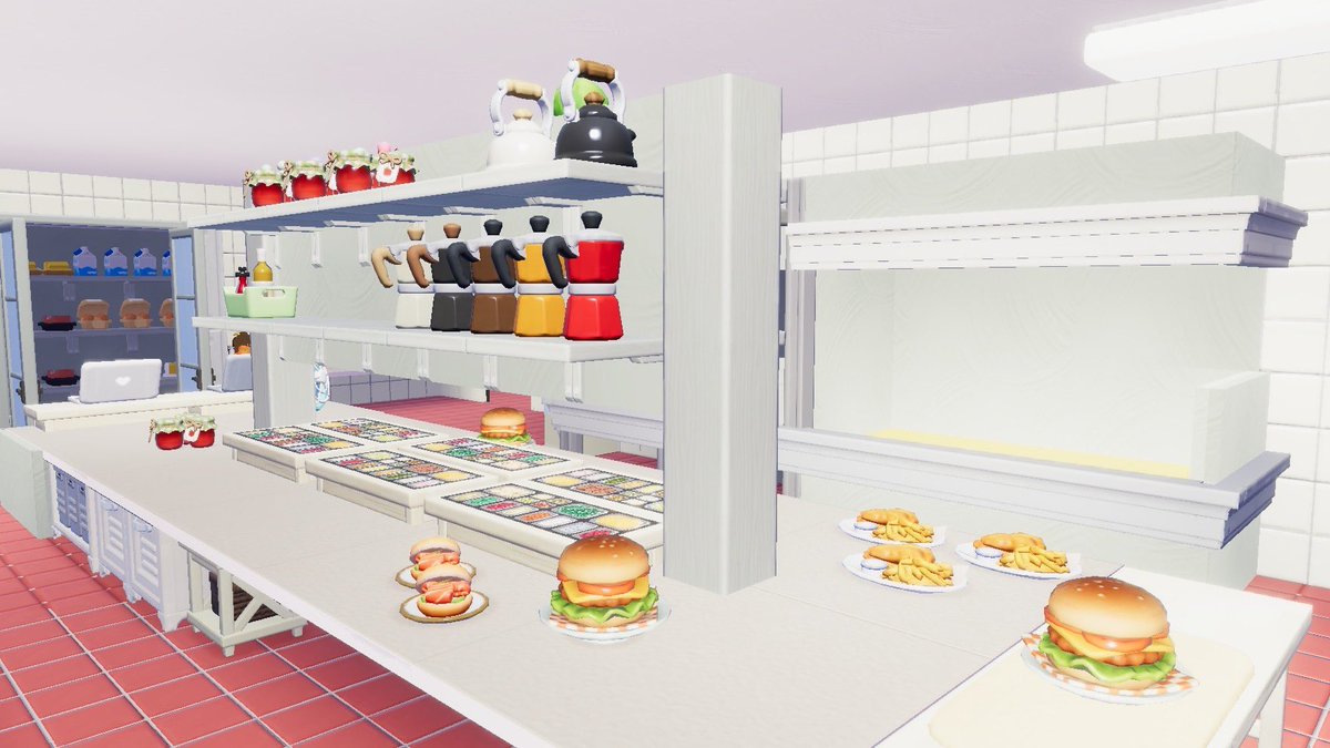 和風建築に飽きたので、マクドナルドを作りました！細かい箇所は、まだまだ途中だけど…！
ドライブスルーもあるので、ぜひ遊びに来てね🍔✨

 #ハートピア
 #ハートピアスローライフ 
 #ハートピア建築部 
 #マクドナルド
 #McDonalds