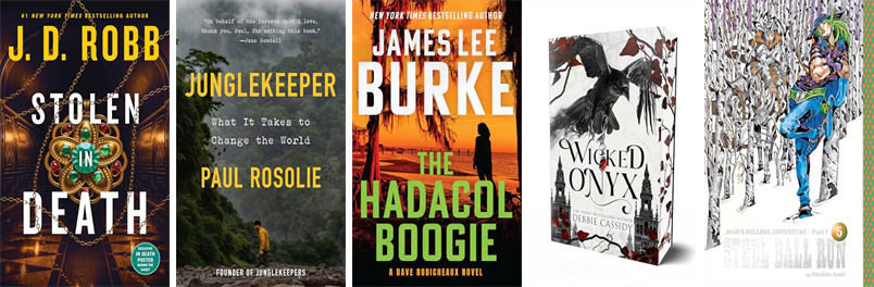 fayettelibrary's tweet photo. This week the Fayette County Public Library has 256 new books.  New items include Stolen in Death and Junglekeeper. https://t.co/pJCMEyyb50 https://t.co/O6zxDvErEP