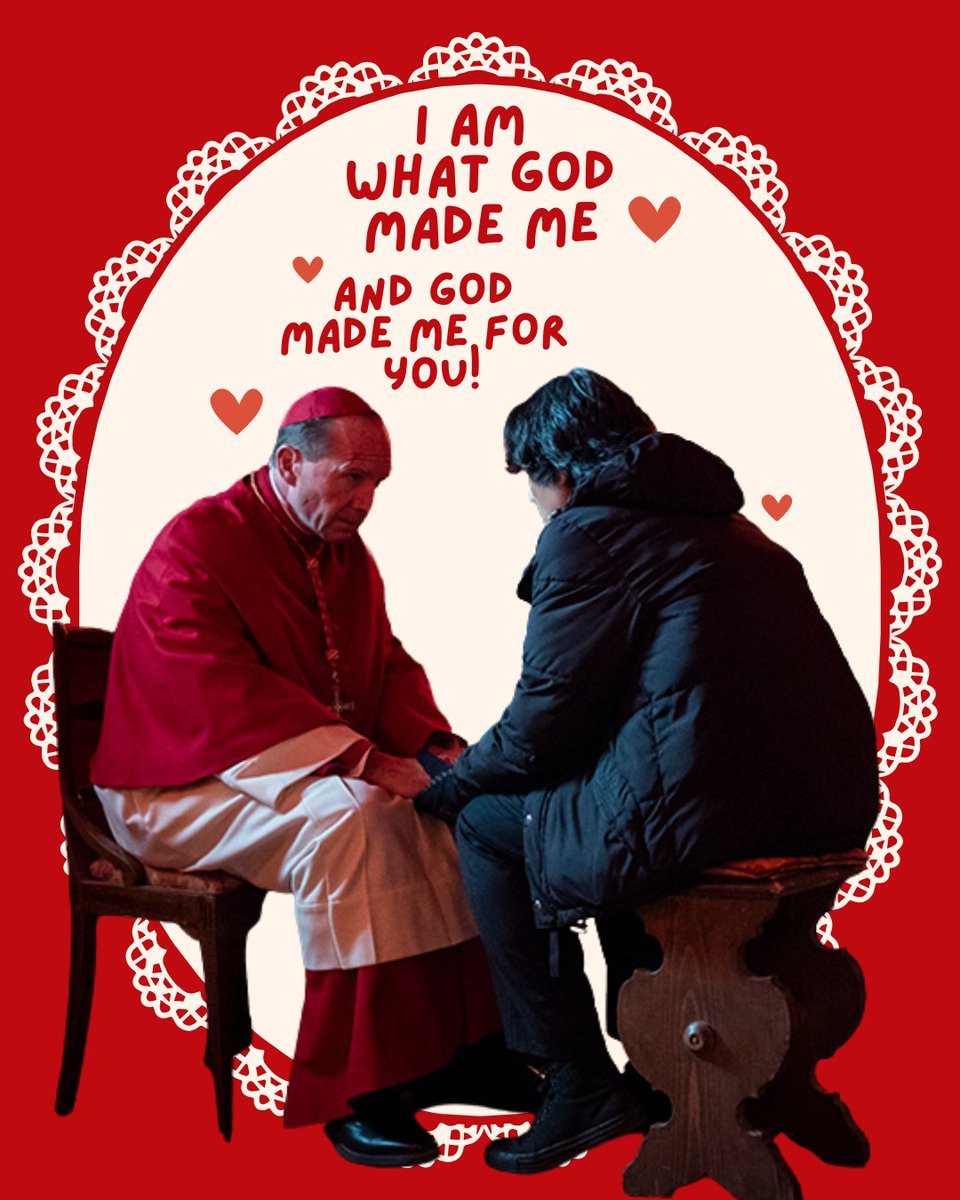 Made some Conclave Valentines for you ♥️

🫀February 14th is also National Donor Day. Pope Crave has donated $50 USD to Donate Life America today, and we encourage you to register to give a lifesaving transplant: registerme.org