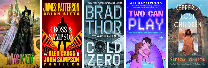 lhtlibrary's tweet photo. This week the Long Hill Township Library has 105 new books and one new movie.  New items include Wicked, Cross and Sampson, Cold Zero, Two Can Play, Keeper of Lost Children, Sally's Baking 101, Antihero, The Hadacol Boogie, and This Is Not About Us. https://t.co/aRdxQ5hj0n https://t.co/0itYz4sRnU