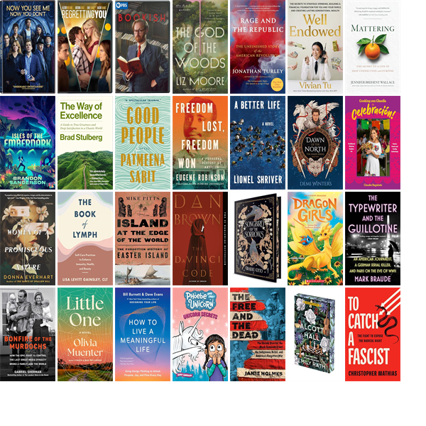 LiverpoolPubLib's tweet photo. This week the Liverpool Public Library has 134 new books and three new movies. https://t.co/8hf5IzZ8EP https://t.co/jEPNtdMlxZ