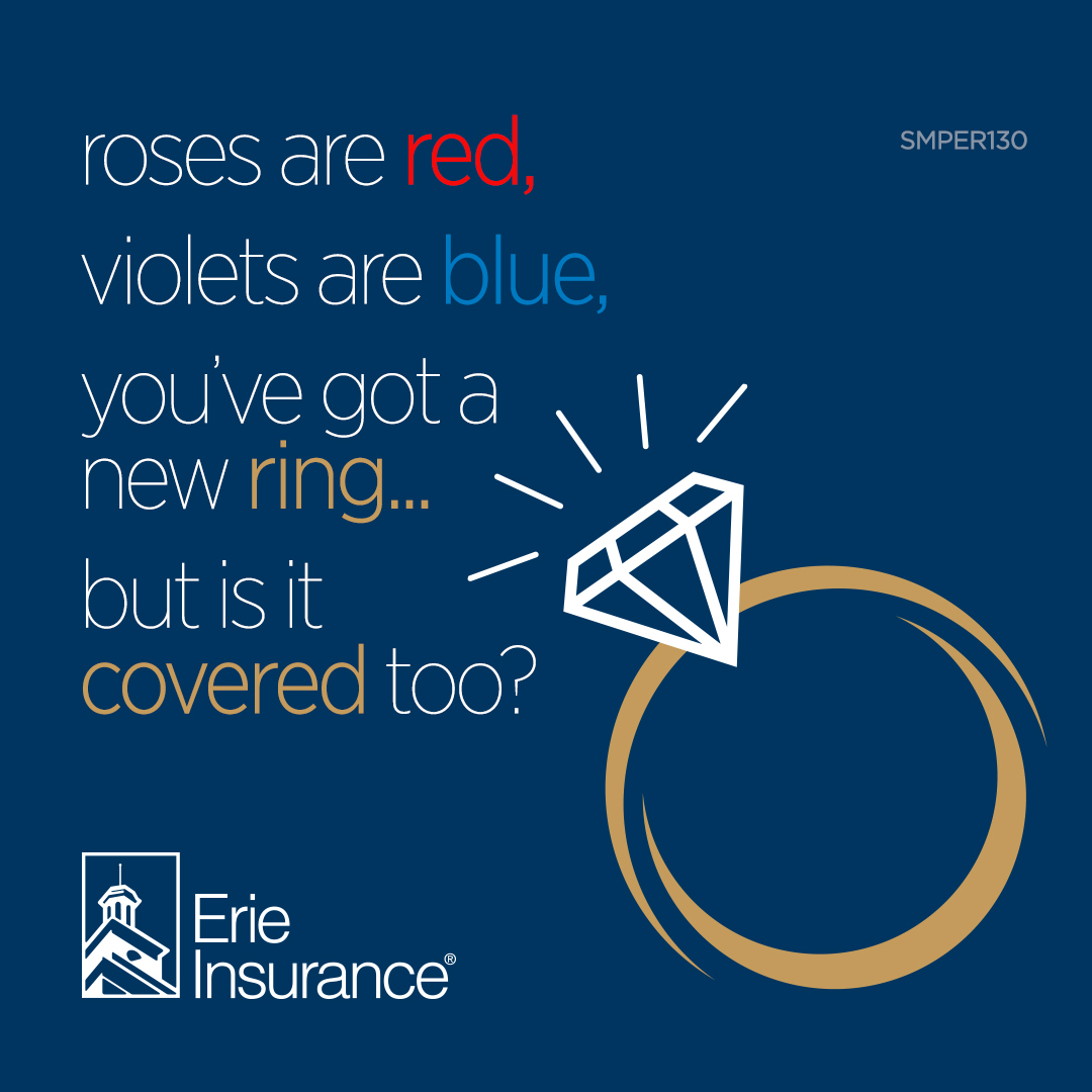 STInsurance's tweet image. If love is in the air and on your finger this February, make sure that sparkle is protected! Homeowners and renters’ policies have limits on jewelry coverage, so if that Valentine’s sparkle is worth more than the policy limits, it might need to be... sluri.us/nl90ih746