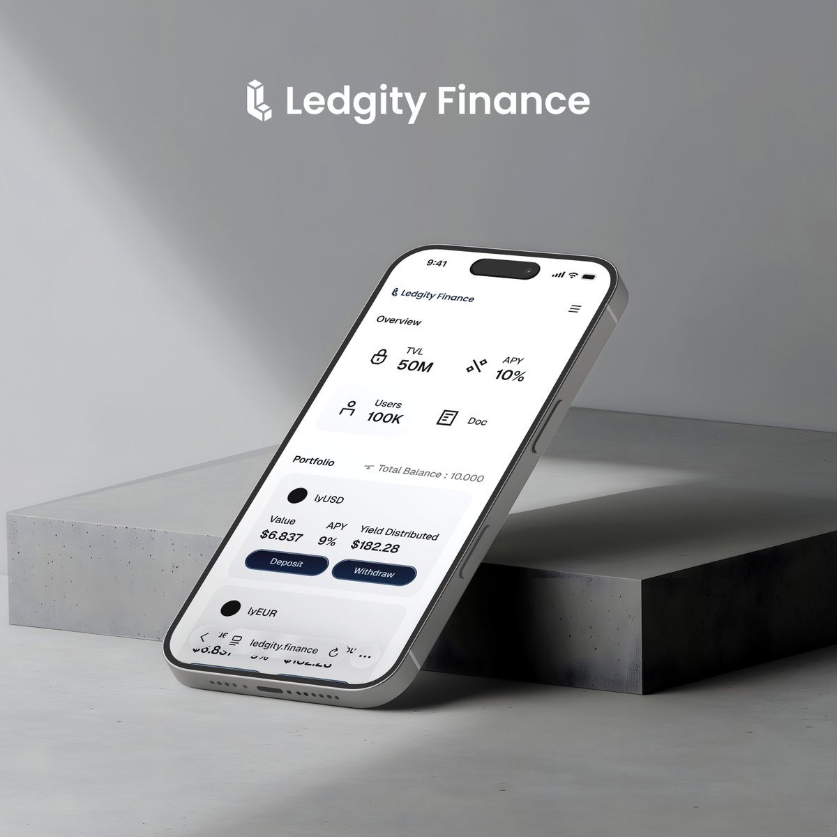 Ledgity Finance | Stablecoin Treasury 💫 tweet media