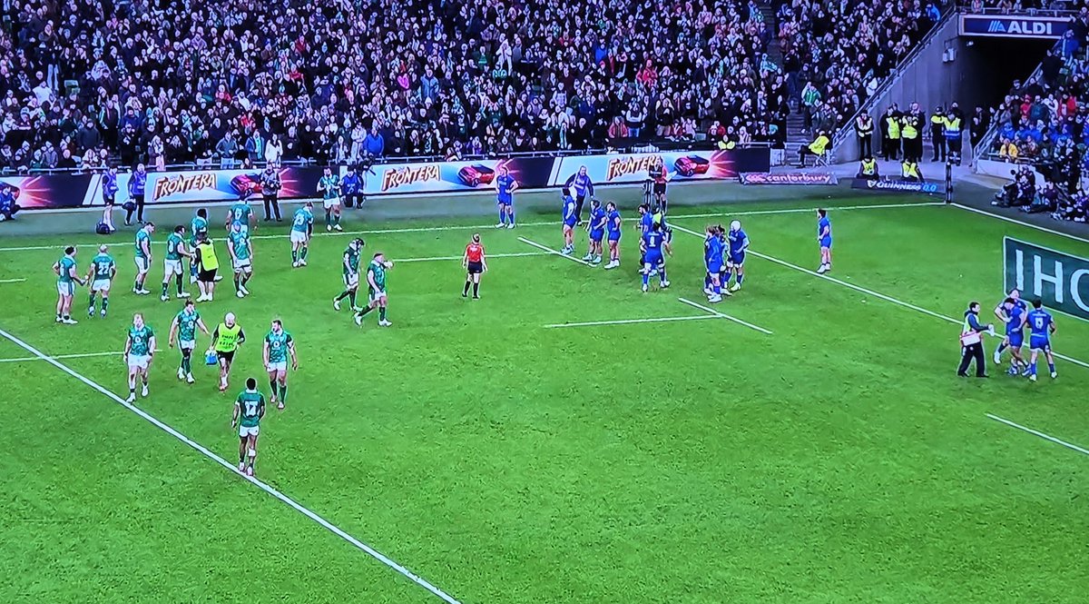 Billy Burns never played for Ireland again after missing touch, and he was 25 meters further away