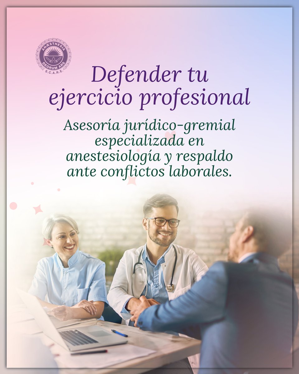 scarecolombia's tweet image. En San Valentín también hablamos en gremial 💜

Nuestro lenguaje del amor es proteger, respaldar y representar a la anestesiología en Colombia.

Acompañar. Defender. Unir.
Ese es el compromiso.

¿Qué valoras más en tu ejercicio profesional? 👇

#LenguajeGremial #SCARE