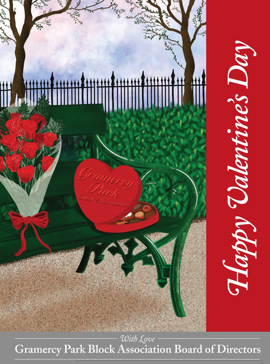 GPBANYC's tweet photo. ❤️ Spreading Valentine’s Day Love from Gramercy Park❤️ - https://t.co/NSiktx8kAb https://t.co/nfBiHXS0ur