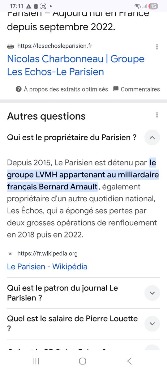 BouteStephane's tweet photo. @le_Parisien Bonne #escarcelle à tous alors..
La vôtres est bien pleine ..
De nos #subventions..
Mais qui est le patron du Parisien ?
#Propagande #débiles #Macrony #parasitesmondains #Miliardaires #subventionner https://t.co/qXlrHJzEfD