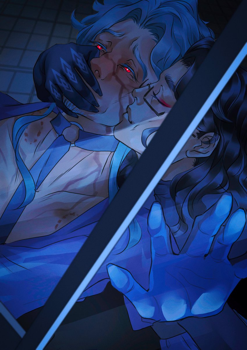 #dottoloneweek2026 day 6: ???

"What happens at night on the fleet  stays on the fleet" 
😏
(feat. <a href="/Wpoldy_/">Wolfy!! / 🪙🧪</a> ´s Sar Wars AU)