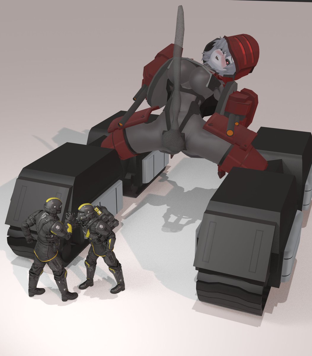 Her one true weak spot #Helldiver2 #Nsfw