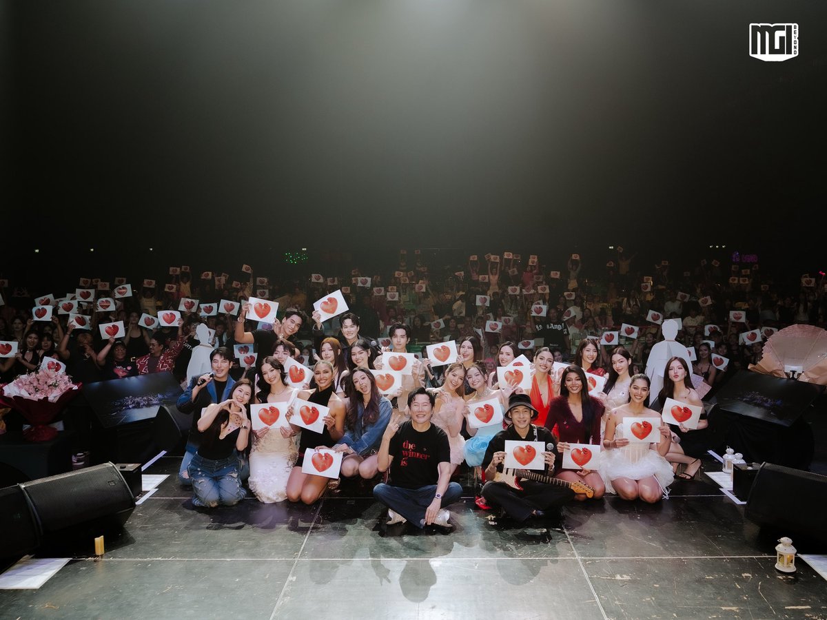 MGIBeyond's tweet photo. ขอบคุณที่มาสนุกและสร้างความทรงจำดี ๆ ไปด้วยกันนะคะ 🤍
#BOSSFanmeet
#บอสณวัฒน์
#MGIBeyond https://t.co/57QLG8pR9l