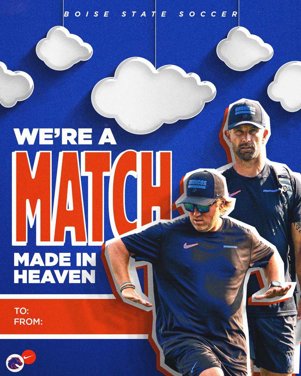 BroncoSportsSOC's tweet photo. Bronco Nation… will you be our valentine? 💘

#BleedBlue | #WhatsNext https://t.co/0RyKaxBoRR