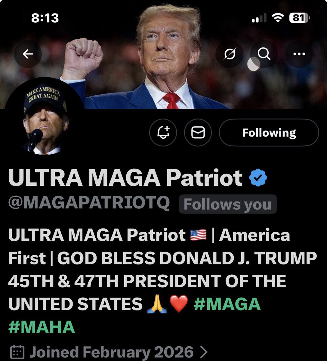 Let’s welcome our newest members to the UAO 🇺🇸community. Please connect and share for better visibility. 🤝♻️
<a href="/MerileeSullivan/">Meri Sullivan</a> 
<a href="/MAGAPATRIOTQ/">ULTRA MAGA Patriot</a>