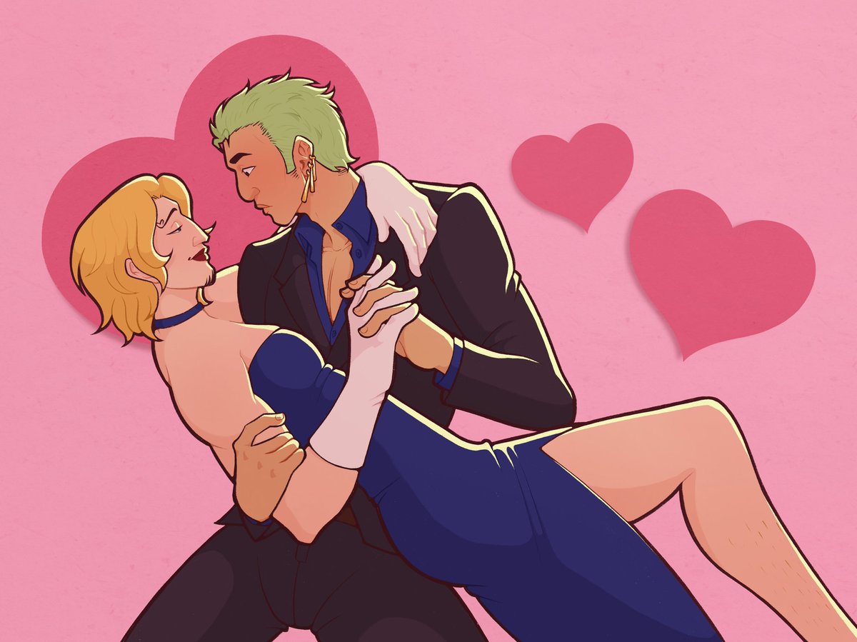 Happy Valentines Day! To celebrate, I redrew my first zosan ever. From 4 years ago…