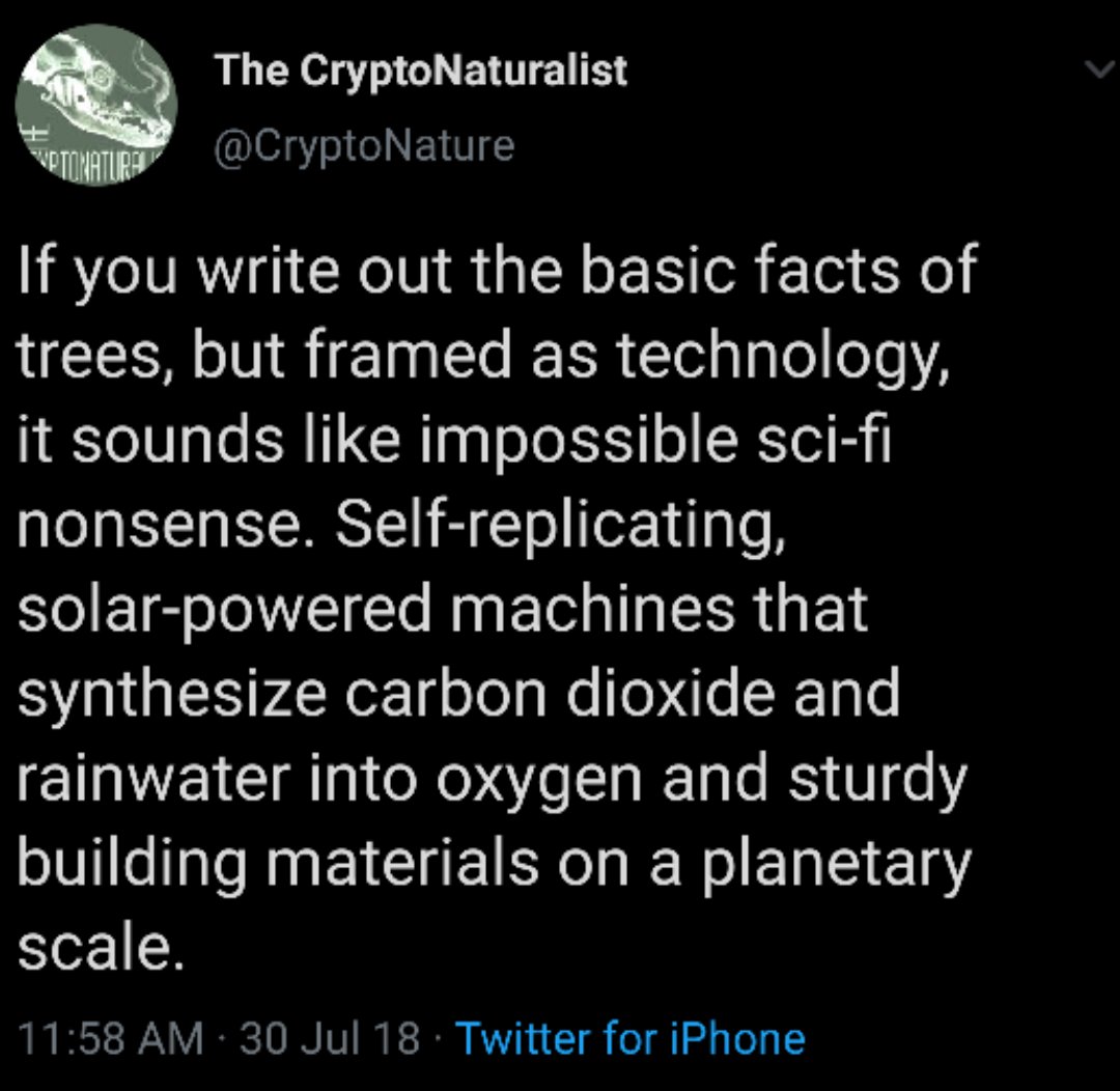 All of nature is like this; we just have to appreciate it as such.