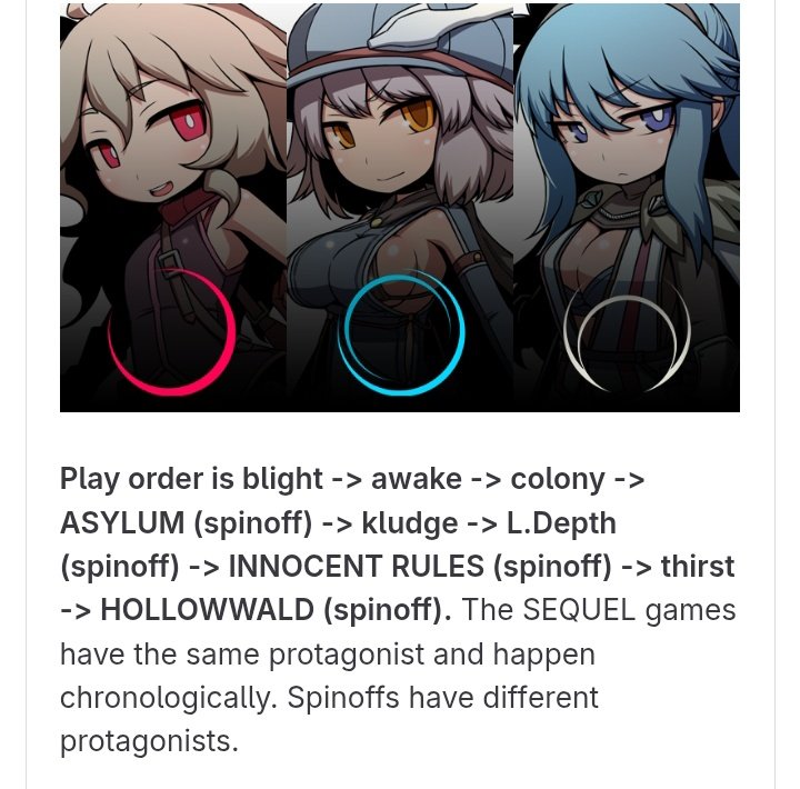 If you want the sauce,it's called SEQUEL

It's a series of games i personally really love