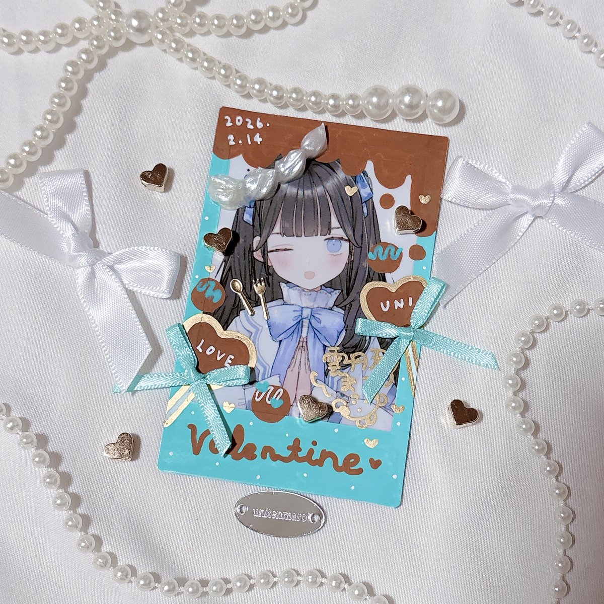 🍫バレンタインデコチェキ販売開始🍫 ︶︶︶︶ ⊹ ︶︶ ୨♡୧