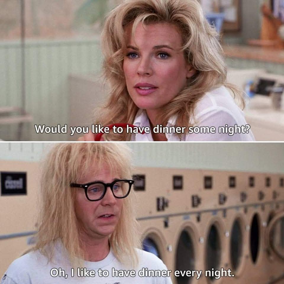 Good luck having a crush on me. I'm likely to never notice. 🤷