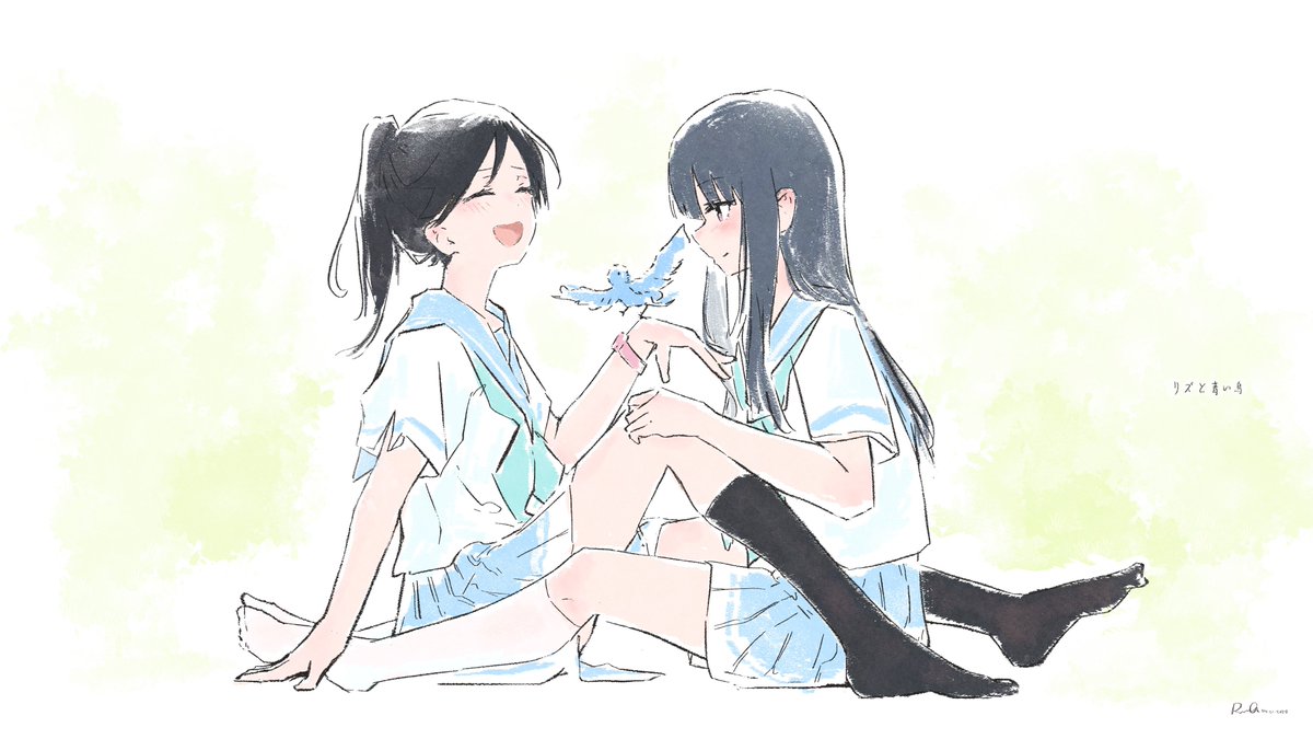 rnna_7's tweet photo. happy valentine's day 💙

#リズと青い鳥 https://t.co/xidG3JBbwa