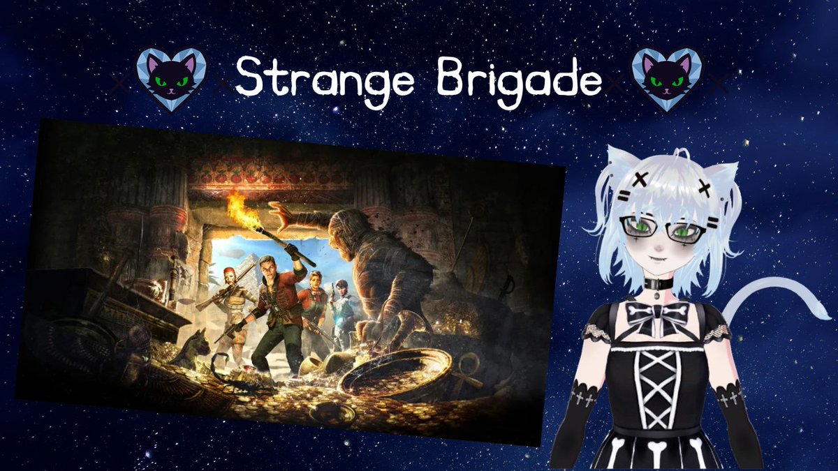 JadeNocturne's tweet photo. 🎮 i’m live playing strange brigade~♡
♡ come hang out on stream~
❤️ https://t.co/pI7itWsuOq
💚 https://t.co/7yHHuwSU8h
💜 https://t.co/R7foy7uPEw
#gaming #streamer #gamergirl #meldstudio #strangebrigade https://t.co/cPgINth3dn